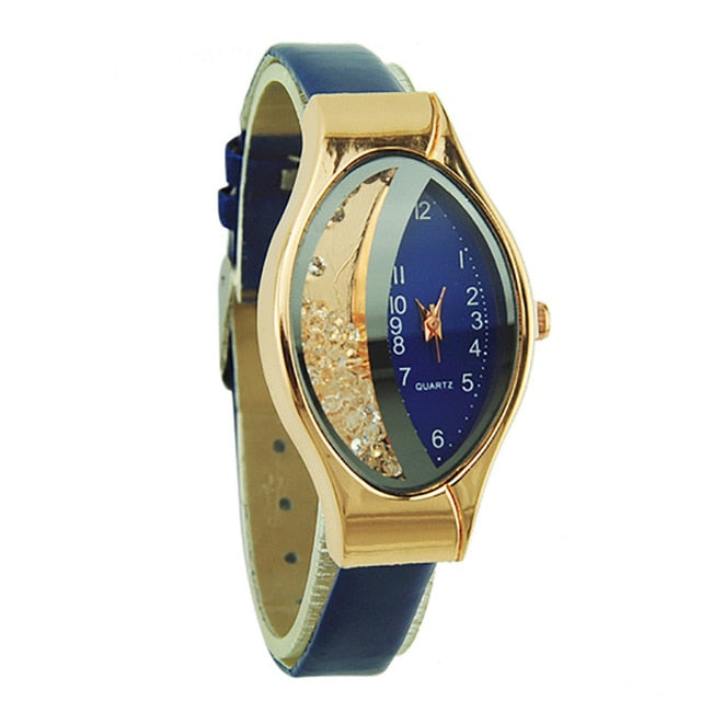 New Clock Watches Women brand Fashion dress ladies Watches Leather women Analog Quartz Wrist Watch Candy Color saat erkekler 5N